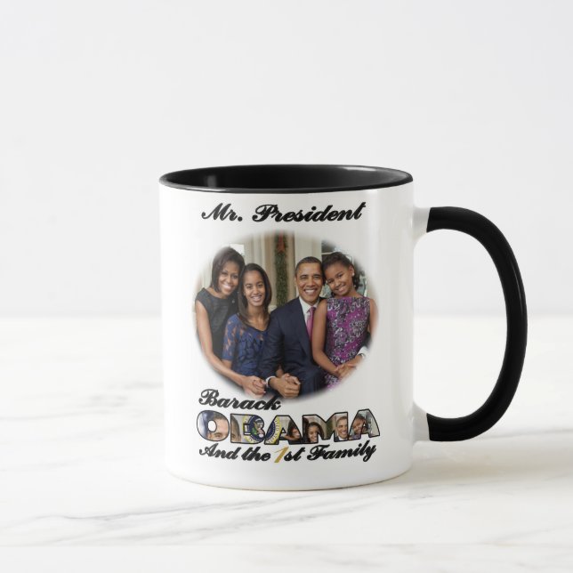 President Obama 2012 Re-election Mug (Right)