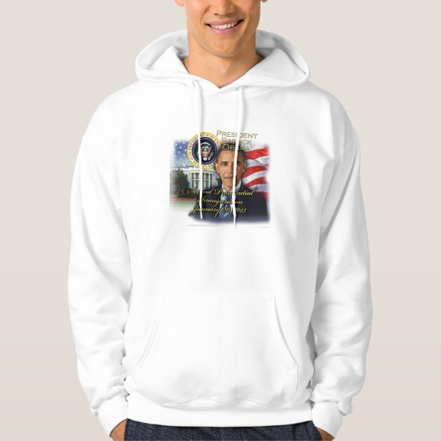 President Obama 2nd Inauguration Hoodie (Front)