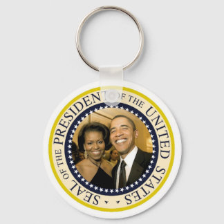 President Obama and First Lady Michelle Key Ring