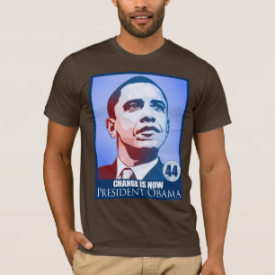 President Obama, Change is Now T-Shirt