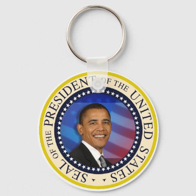 President Obama Commemorative Inauguration Key Ring (Front)