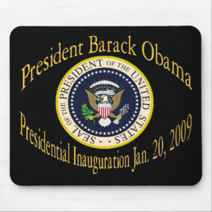 President Obama Commemorative Inauguration Mouse Pad