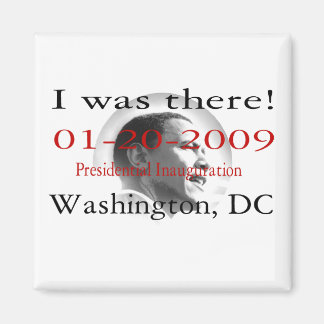 President Obama Historic Inauguration Magnet