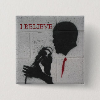 PRESIDENT OBAMA Inauguration Commemorative 15 Cm Square Badge