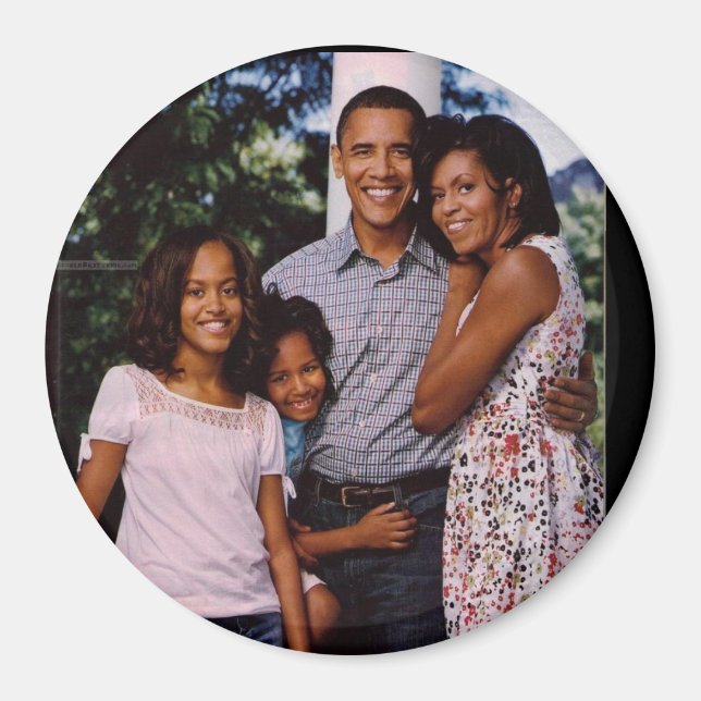 President Obama Keepsake Large 3" Magnet (Front)