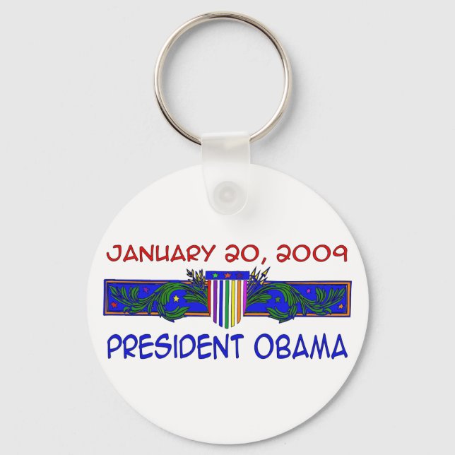 President Obama Key Ring (Front)