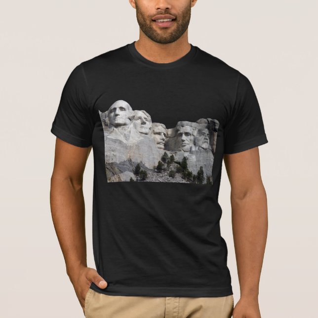 PRESIDENT OBAMA - MOUNT RUSHMORE T-Shirt (Front)