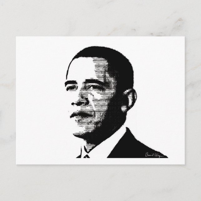 President Obama Postcard (Front)