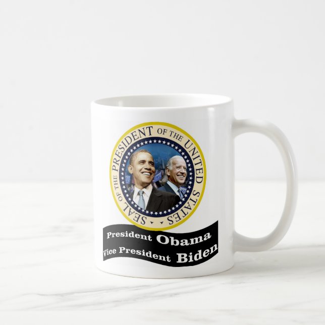 President Obama Vice - President Biden Coffee Mug (Right)