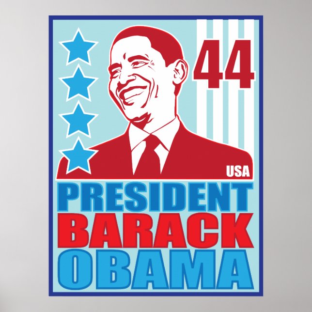 President Obama Vintage Poster (Front)