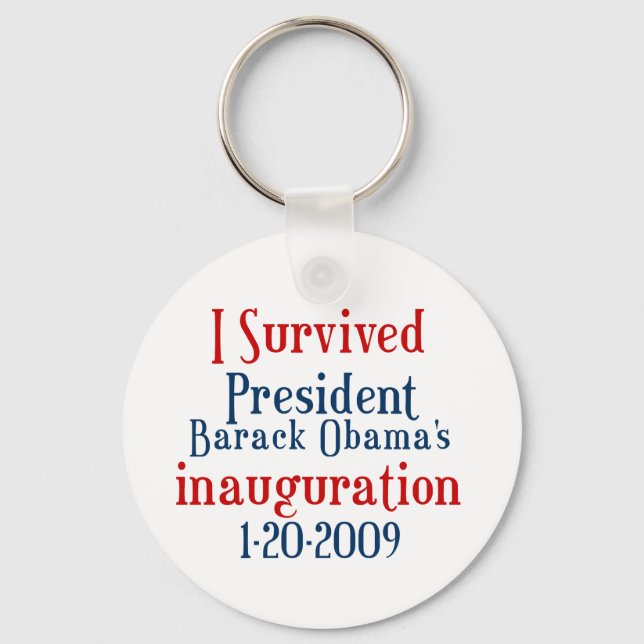 President Obamas inauguration Key Ring (Front)