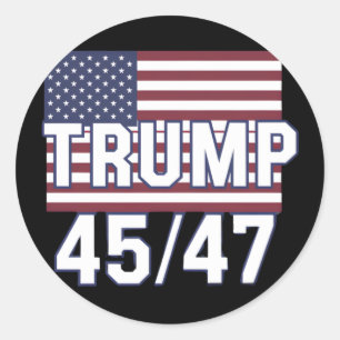 President Of The United States 4547 1 Classic Round Sticker