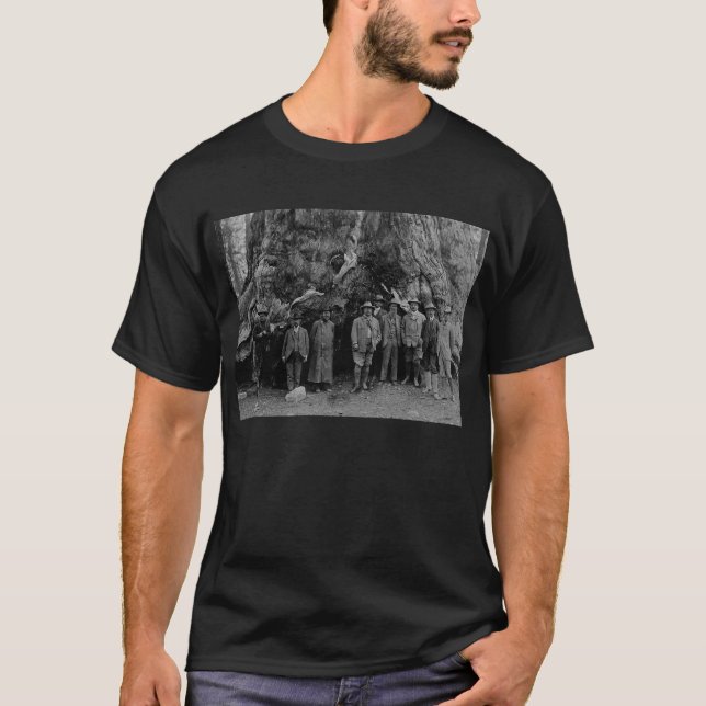 President Roosevelt and John Muir California 1903 T-Shirt (Front)