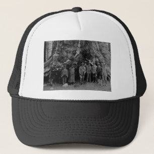President Roosevelt and John Muir California 1903 Trucker Hat