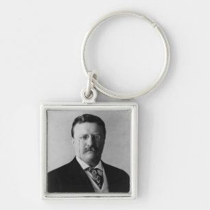 President Theodore Roosevelt Portrait Keychain