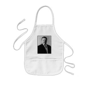 President Theodore Roosevelt Portrait Kids' Apron