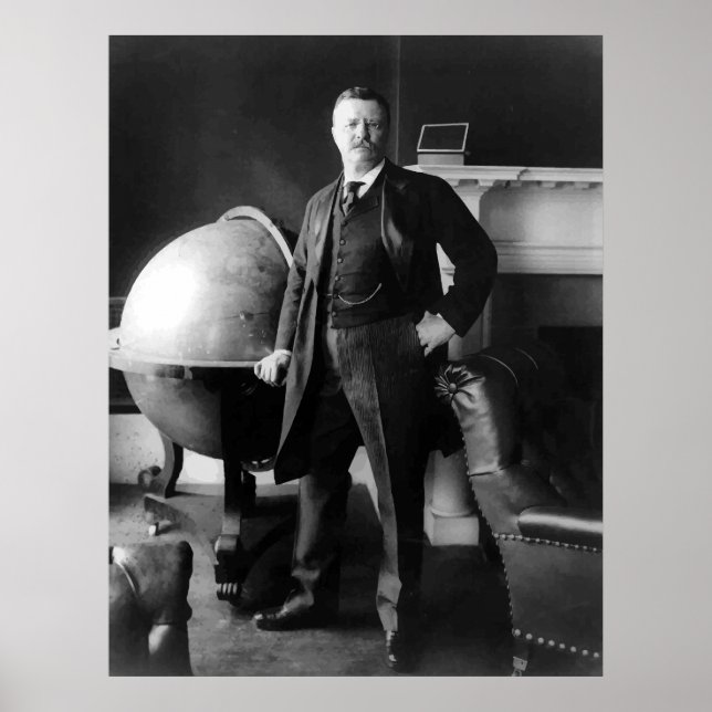 President Theodore Roosevelt Poster (Front)