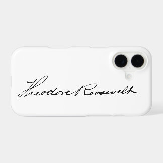 President Theodore Roosevelt Signature