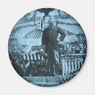 President Theodore Roosevelt Speaking in Wyoming Magnet
