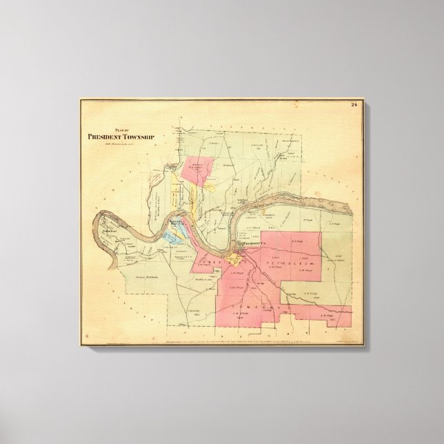 President Township Canvas Print (Front)