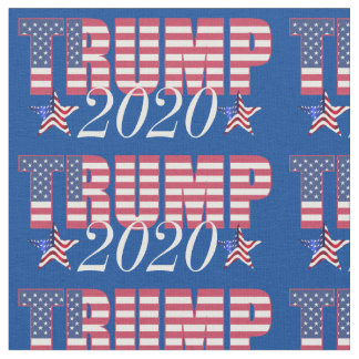 President Trump 2020 Pattern Fabric
