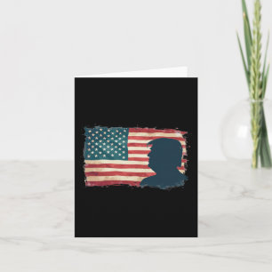 President Trump 2024 American Patriot Democracy 1  Card