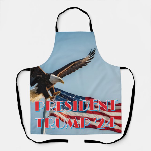 PRESIDENT TRUMP 2024 APRON (Front)