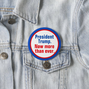President Trump 7.5 Cm Round Badge