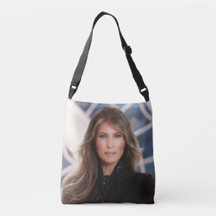 PRESIDENT TRUMP AND WIFE MELANIA CROSSBODY BAG