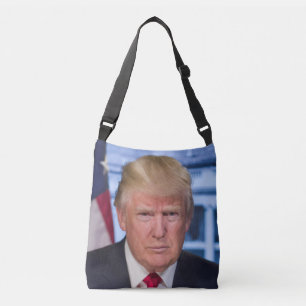 PRESIDENT TRUMP AND WIFE MELANIA CROSSBODY BAG