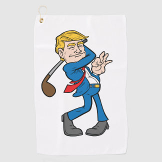 President Trump Golf Club Backswing Towel