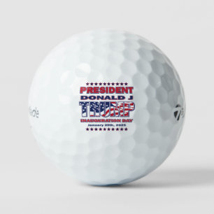 President Trump inauguration 2025 Golf Balls
