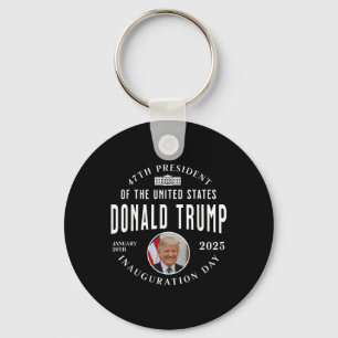 President Trump Inauguration Day 2025 Memorabilia  Key Ring
