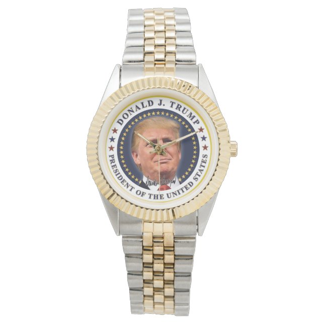 President Trump Inauguration Day Souvenir Watch (Front)