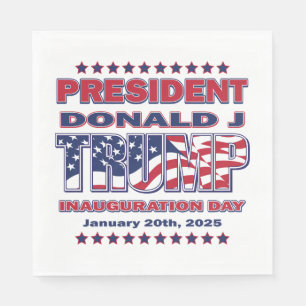 President Trump Inauguration Napkin