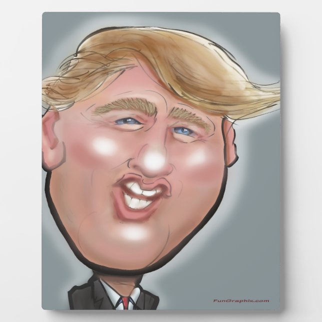 President Trump Plaque (Front)