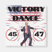 President Trump Refridgerator Magnet Dance
