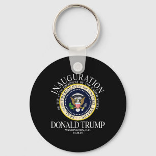 President Trump Seal Inauguration 2025 47th Washin Key Ring