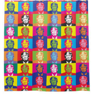 President Trump Shower Curtain