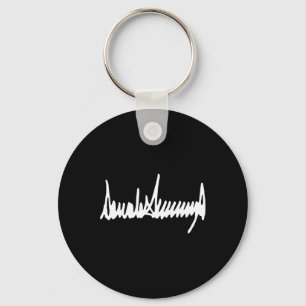 President Trump Signature Inauguration 2025 47th M Key Ring