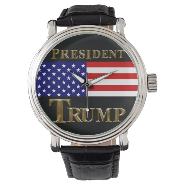 PRESIDENT TRUMP  WATCH (Front)