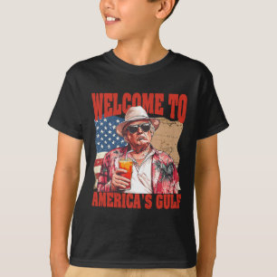 President Trump Welcome To America's Gulf Mexico 4 T-Shirt
