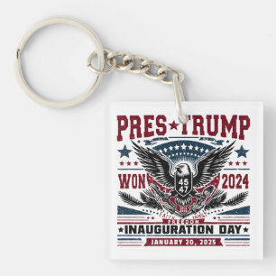 President Trump Won 2024 Key Ring