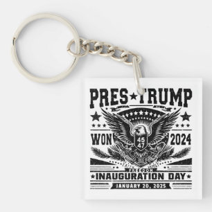 President Trump Won 2024 Key Ring