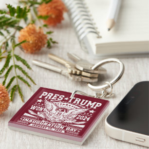President Trump Won 2024 Key Ring