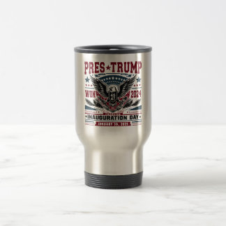 President Trump Won 2024 Travel Mug
