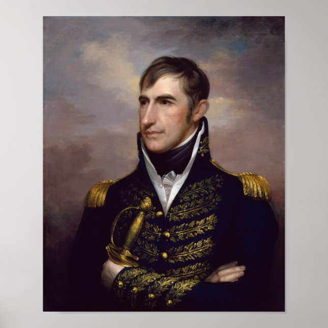 President William Henry Harrison Poster (Front)