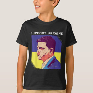 President Zelensky Ukraine Volodymyr Zelensky Ukra T-Shirt