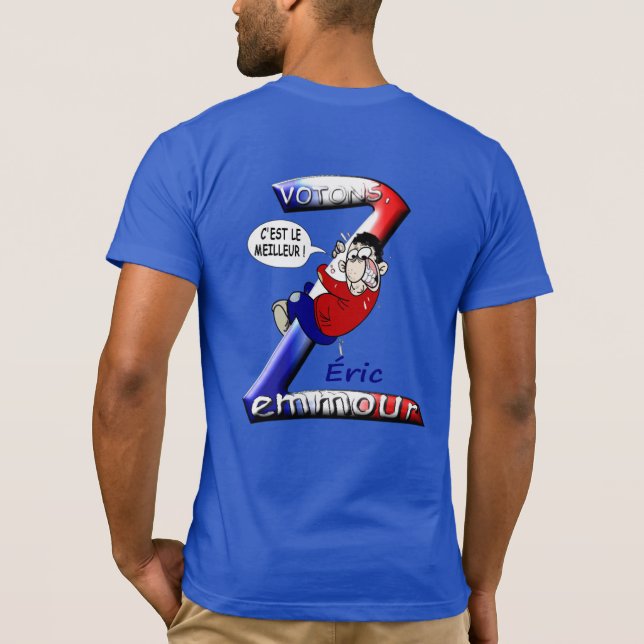 President Zemmour T-shirt (Back)