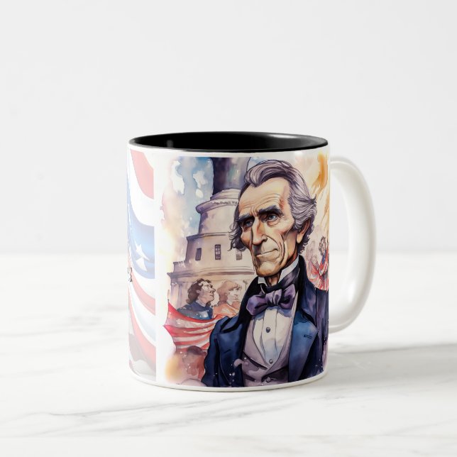 Presidential Collection  Two-Tone Coffee Mug (Front Right)